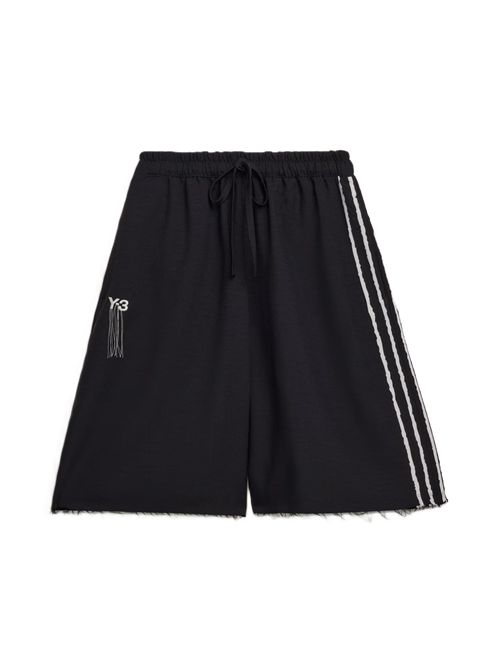 SHORT Y-3 SPORT UNIFORM CON 3 STRISCE A TAGLIO VIVO Adidas Y3 | KF1113BLACK